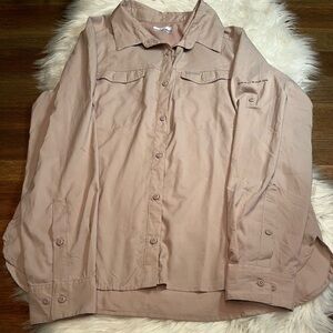 Columbia Women's Light Brown Omni-Shade Shirt